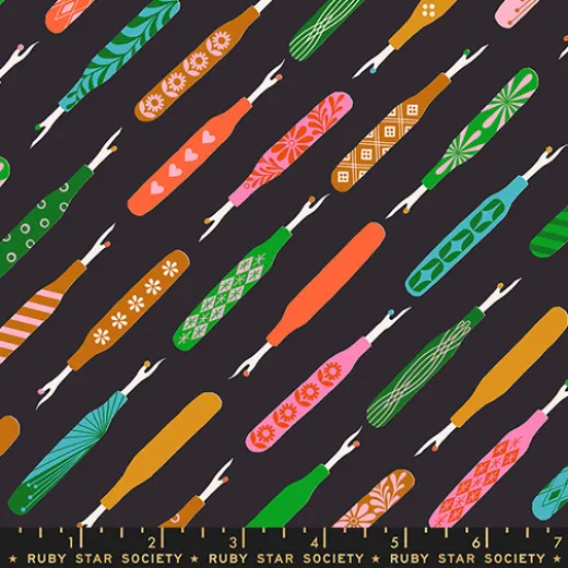 Ruby Star Society - 800 Notion - Seam Rippers Novelty Retro Vintage Sewing Notions - Soft Black Ruby Star Society - 800 Notion - Seam Rippers Novelty Retro Vintage Sewing Notions - Soft Black