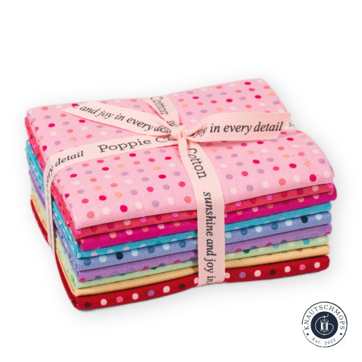 Poppie Cotton Fat Quarter Bundle - Seeing Spots