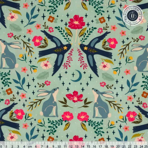Art Gallery Fabrics - Starling - Moonlit Forest Dawn