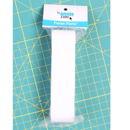ByAnnie's - 1.5inch, 3Yard Strapping, white (Gurtband)