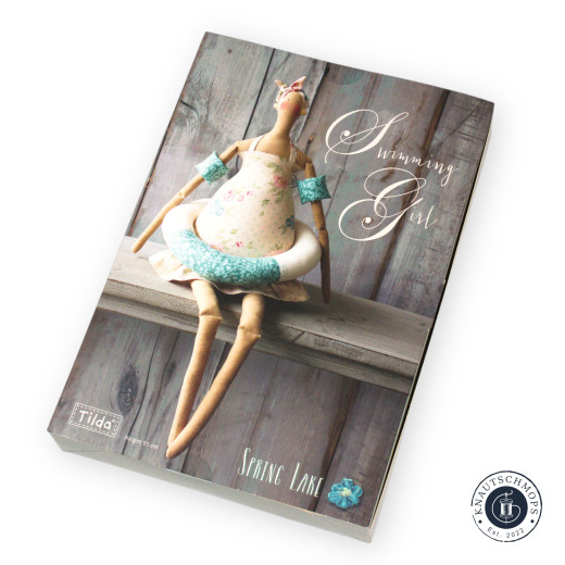 Tilda Material-Packung Spring Lake Swimming Girl