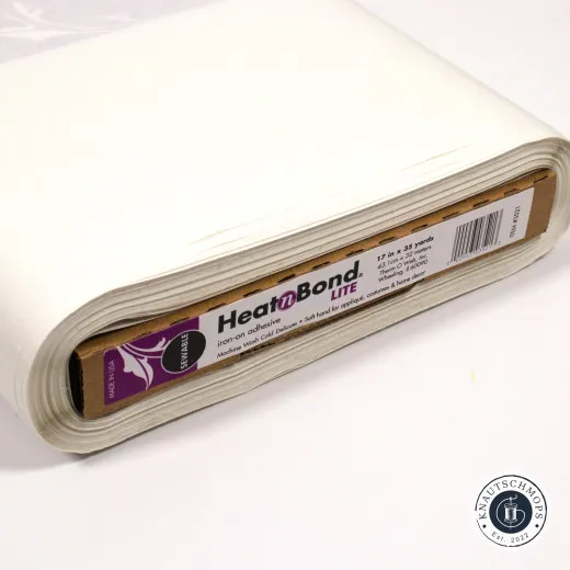 HeatnBond Lite Meterware HeatnBond Lite Aufbügelbar Kleber für leichte bis mittelschwere Stoffe