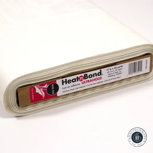 HeatnBond Ultrahold Aufbügelbar Kleber mit Papierbeschichtung