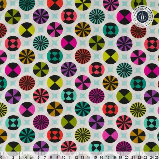 Tula Pink Baumwoll Designerstoff - Prince Charming - Taffy - Sugarrush Tula Pink Baumwoll Designerstoff - Prince Charming - Taffy - Sugarrush