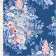 Tilda Baumwollstoff - Something Blue - Whimsyflower Night Tilda Baumwollstoff - Something Blue - Whimsyflower Night