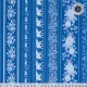 Tilda Baumwollstoff - Something Blue - Borders Night
