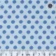Tilda Baumwollstoff - Basic Dots, Denim Blue