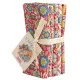 Tilda Fat Quarter Bundle - Wallflower - Burgundy/Pink