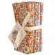 Tilda Fat Quarter Bundle - Wallflower - Caramel/Thristle
