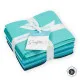 Riley Blake Basic - Confetti Cotton Solid - Fat Quarter Bundle - Aqua Riley Blake Basic - Confetti Cotton Solid - Fat Quarter Bundle - Aqua