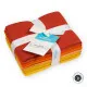 Riley Blake Basic - Confetti Cotton Solid - Fat Quarter Bundle - Orange