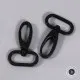 ByAnnie's - 1inch Swivel Snap Hook - Black (Drehbarer Karabinerhaken)