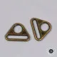 ByAnnie's - 1.5inch Triangle Ring flat - Antique Brass ByAnnie's - 1.5inch Triangle Ring flat - Antique Brass