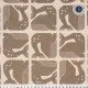 Cotton & Steel - By The Seaside II - Grumpy Whale - Gray Unbleached Fabric