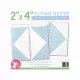 It's Sew Emma Quilt Block Foundation Paper (FPP) - 2&quote;X4&quote; Flying Geese