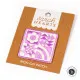 Sarah Hearts Aufnäher zum Aufbügeln - Lavender Quilt Block