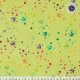 Tula Pink Baumwoll Designerstoff - Tula's True Colors - Fairy Dust - Lime