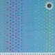 Tula Pink Baumwollstoff - True Colors - Hexy Rainbow - Peacock