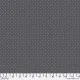 Tula Pink Baumwoll Designerstoff - True Color Graywork - Tiny Dots - Carbon