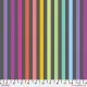Tula Pink Baumwoll Designerstoff - True Color Graywork - Disco Stripe - Carbon