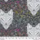 Tula Pink Baumwoll Designerstoff - Graywork - Wolf of Pink Street - Carbon Tula Pink Baumwoll Designerstoff - Graywork - Wolf of Pink Street - Carbon