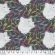 Tula Pink Baumwoll Designerstoff - Graywork - Just Bearly - Carbon Tula Pink Baumwoll Designerstoff - Graywork - Just Bearly - Carbon