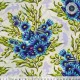 Tula Pink Baumwoll Designerstoff - Floral Reef - Shadow Sharks - Marine