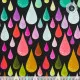 Tula Pink Baumwoll Designerstoff - Prince Charming - Dew Drops - Licorice