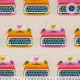 Ruby Star Society - Best Day Ever - Typewriters Novelty Kitsch Retro Vintage - Neutral Ruby Star Society - Best Day Ever - Typewriters Novelty Kitsch Retro Vintage - Neutral