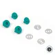 Sassafras Lane Designs - Magnetic Snaps - Teal