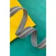 Sassafras Lane Designs - Reißverschluss #5 - Black Stripe - Nickel