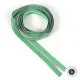 Sassafras Lane Designs - Reißverschluss #5 - Green Stripe - Nickel Sassafras Lane Designs - Reißverschluss #5 - Green Stripe - Nickel