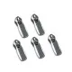 Simply Classic - Zipper Pulls - Flat #5 - Nickel
