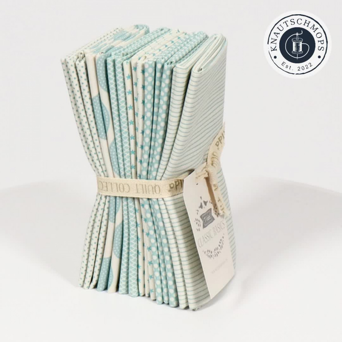 Tilda Fat Quarter Bundle - Classic Basic Collection Light Blue