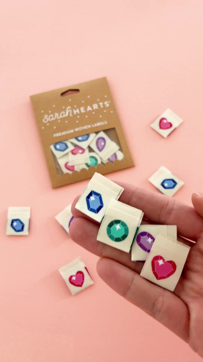 Sarah Hearts Label - Jewels