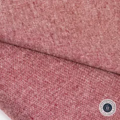 Robert Kaufman Essex Yarn Dyed - Rust