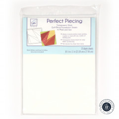 June Tailor Piecing Quilt Block Foundation Sheets (25 Bögen)