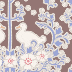 Tilda Baumwollstoff - Plum Garden Duck Nest Nutmeg (Fat Quarter) Tilda Baumwollstoff - Plum Garden Duck Nest Nutmeg (Fat Quarter)