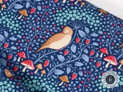 Tilda Baumwollstoff - Hibernation - Sleepybird Denim