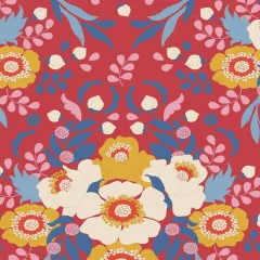 Tilda Baumwollstoff - Jubilee - Anemone - Red