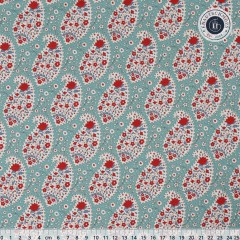 Tilda Baumwollstoff - Jubilee - Teardrop - Teal