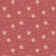Tilda Baumwollstoff - Sanctuary - Daisydream Rhubarb (Fat Quarter) Tilda Baumwollstoff - Sanctuary - Daisydream Rhubarb (Fat Quarter)