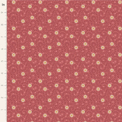Tilda Baumwollstoff - Sanctuary - Daisydream Rhubarb (Fat Quarter) Tilda Baumwollstoff - Sanctuary - Daisydream Rhubarb (Fat Quarter)