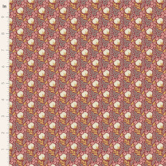 Tilda Baumwollstoff - Sanctuary - Cottonfield Maroon (Fat Quarter) Tilda Baumwollstoff - Sanctuary - Cottonfield Maroon (Fat Quarter)