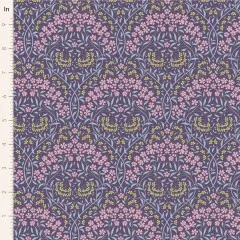 Tilda Baumwollstoff - Sanctuary - Larissa Eggplant (Fat Quarter)
