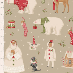 Tilda Baumwollstoff - Merry Little Christmas - Winterfriends Clay Tilda Baumwollstoff - Merry Little Christmas - Winterfriends Clay
