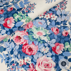 Tilda Baumwollstoff - Something Blue - Whimsyflower Cream