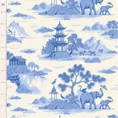 Tilda Baumwollstoff - Something Blue - Cottonview Cream