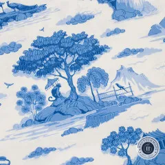 Tilda Baumwollstoff - Something Blue - Cottonview Cream