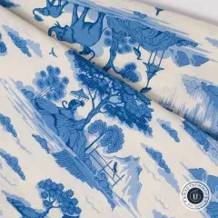 Tilda Baumwollstoff - Something Blue - Cottonview Cream